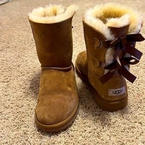 UGG boots with bows